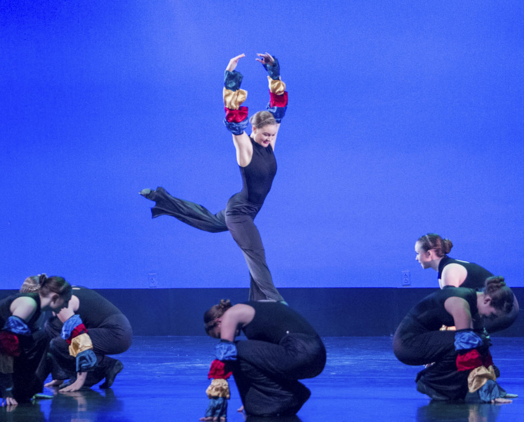 "Calypso Kuhl-Down" as performed by the Hammond High Dance Company. This was a lively, vibrant Island number choreographed by Brook Kuhl-McClelland