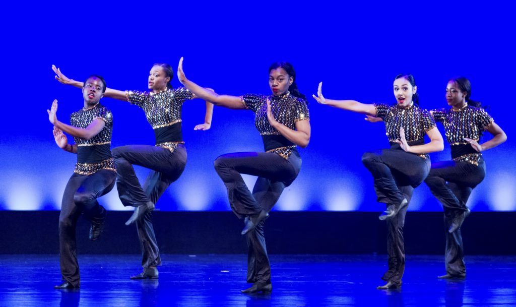 "4 Beyonce" was performed and choreographed by Imani Reid, Kamay Thompson, Zakillah Veney, Niaya Walker and India  Wise. PHOTO BY JERMAIN RANGASAMMY