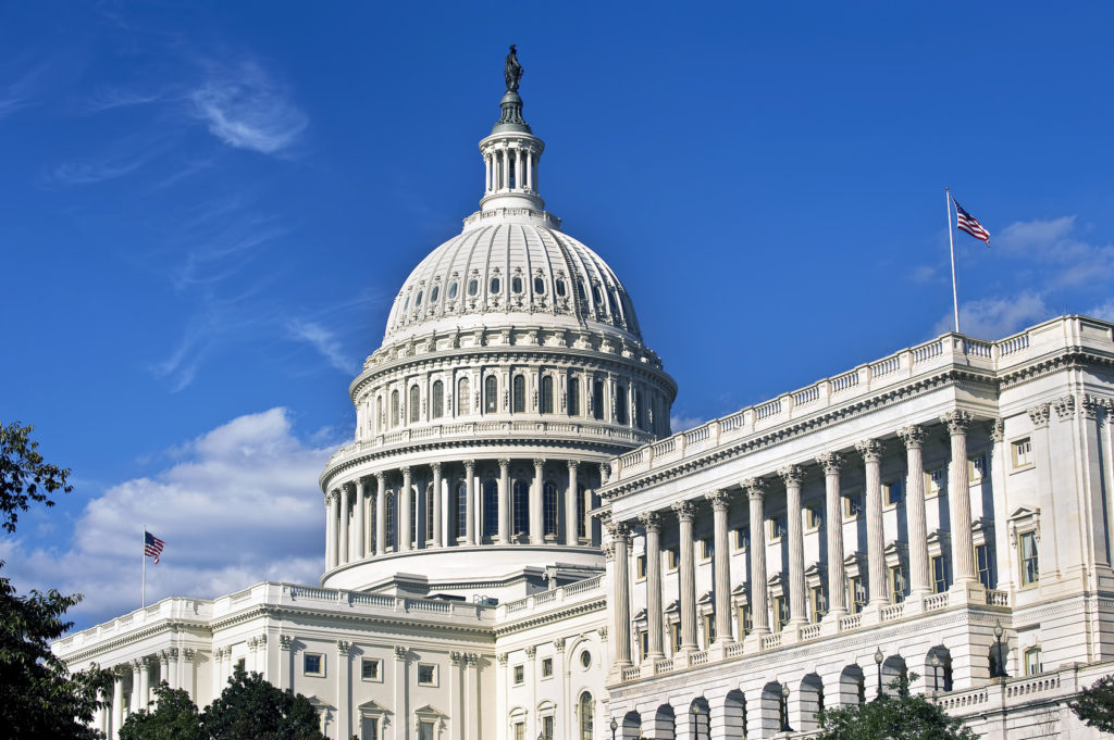 US Capital in Washington, DC.