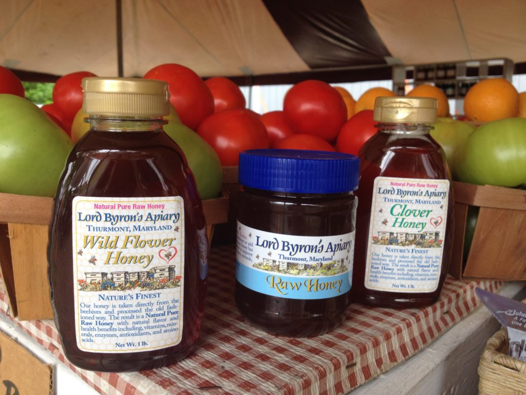 Duvall's Produce located at 2846 Jessup Road (MD Route 175 East) offers honey and other foods grown locally at its roadside location in Jessup.