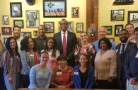 Back row, left to right: KC Caldwell, ApexHomeLoans.com/TaymanTeam; Jamal Hampton, SentinelHI.com; Michael Bowden, morganstanley.com; Jackie Salguero, Kneislyteam.com; George Belleville, HeadForHome.net; John Kneisly, kneislyteam.com; | Middle row: Mahina Douglas, GoMDHomes.com; Paula Jeronimo, Reshilow.com; Alicia Small, mihomes.com; Amanda Paris, AmandaParisRealEstate.com; Hari Buck, Expresstaxandcredit.com; Rodney Dotson, Next Step Realty; Randy Mintz, Mintzhomes.com | Seated: Tenay Guvendiren, CalmCastle.com; Ellen Dagold, Amway.com/ellendagold; Anita M. Hicks, Virtual Assistance by Anita.