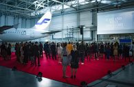 This short film premiered last night in a very special event at Helsinki Airport, where an aircraft hangar was turned into a movie theater for one night.