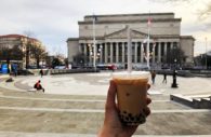 WASHINGTON - Bubble tea is popular in the national capital region., including near the National Archives. (Victoria Gomes-Boronat/Capital News Service)